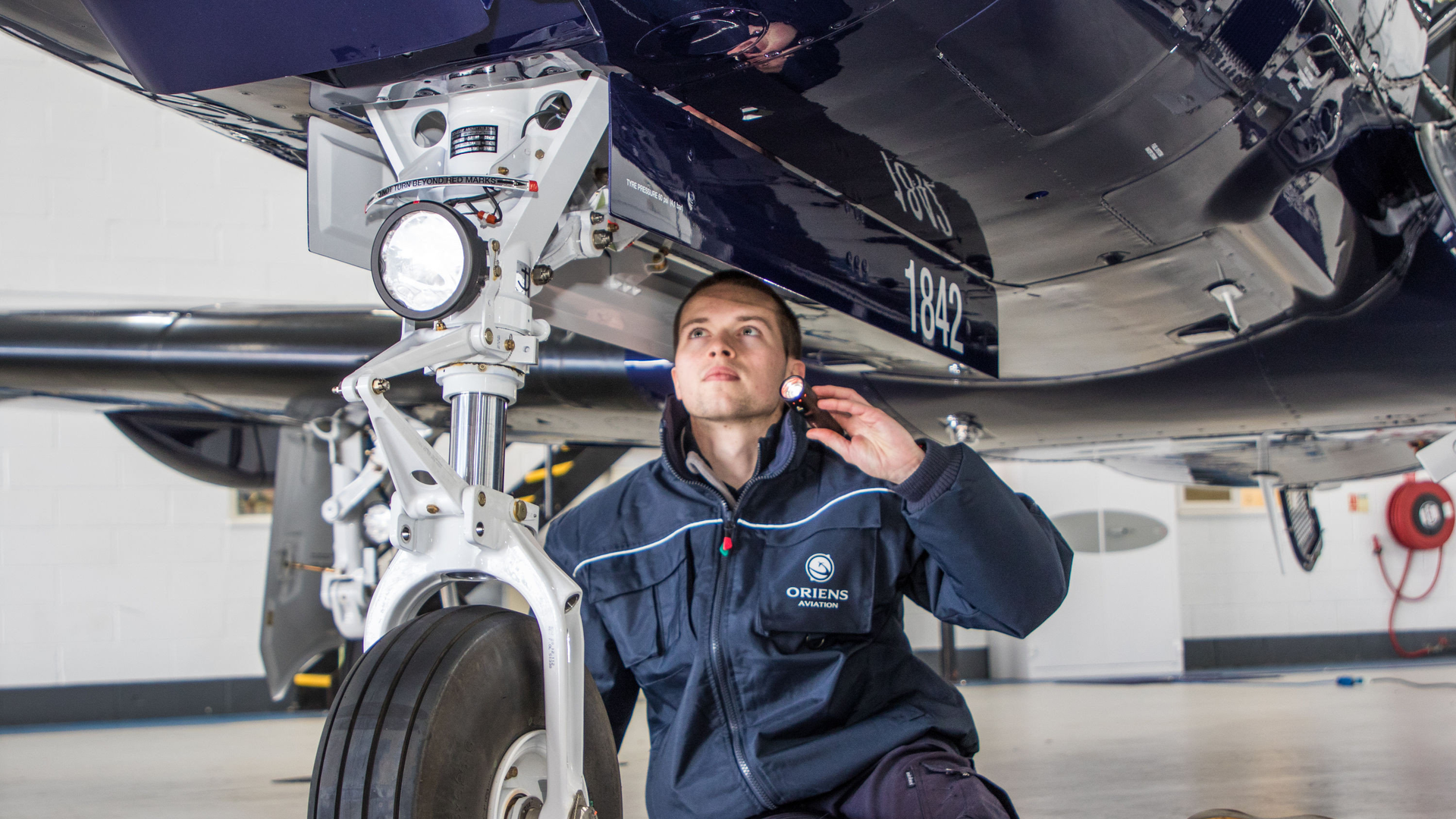 A Young Engineer At Work At Bbga Member Company Oriens Aviation Pilatus Service Centre At London Biggin Hill Airport 5d9dec6b99574