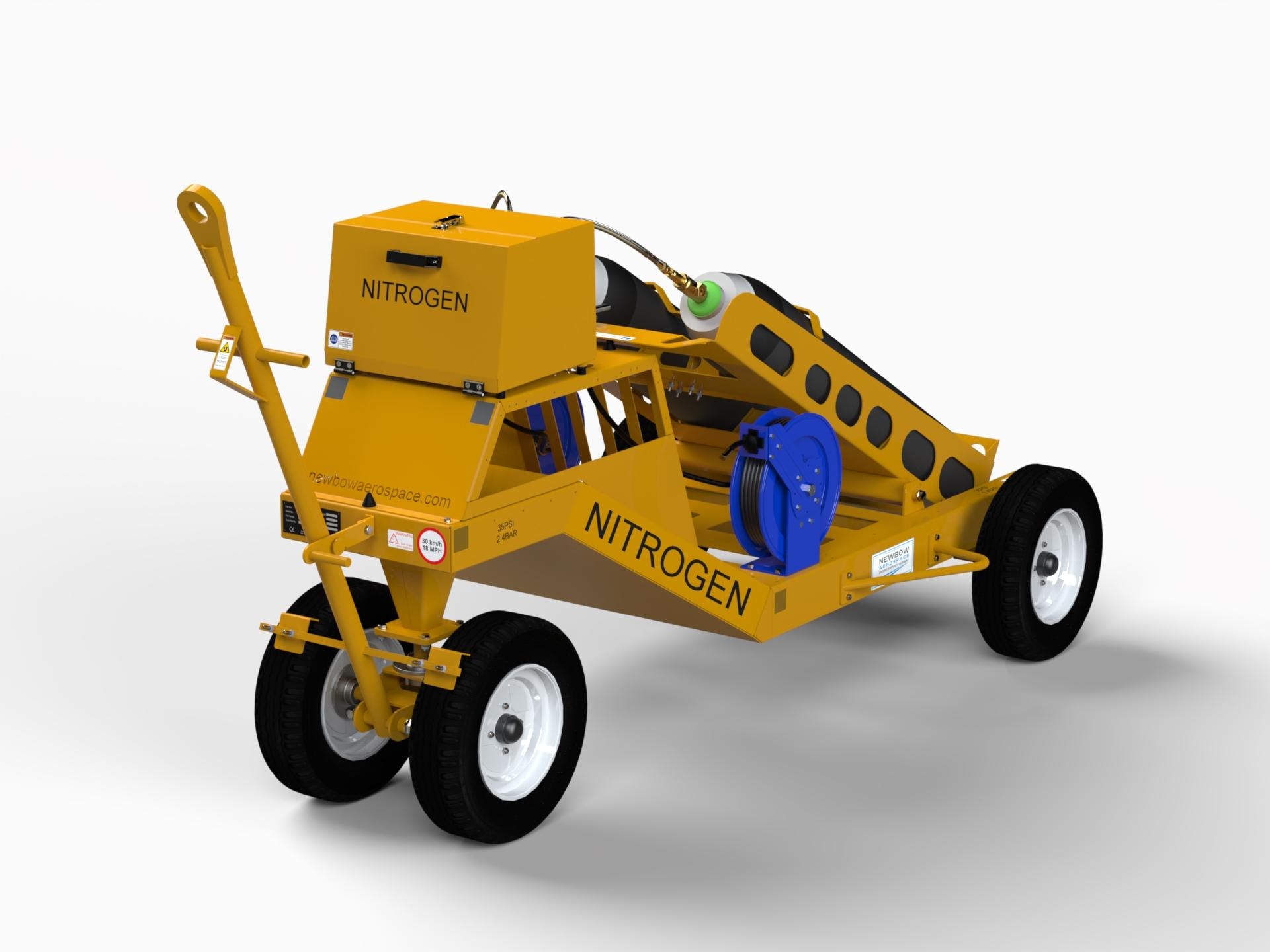 Easy Load Nitrogen Service Cart