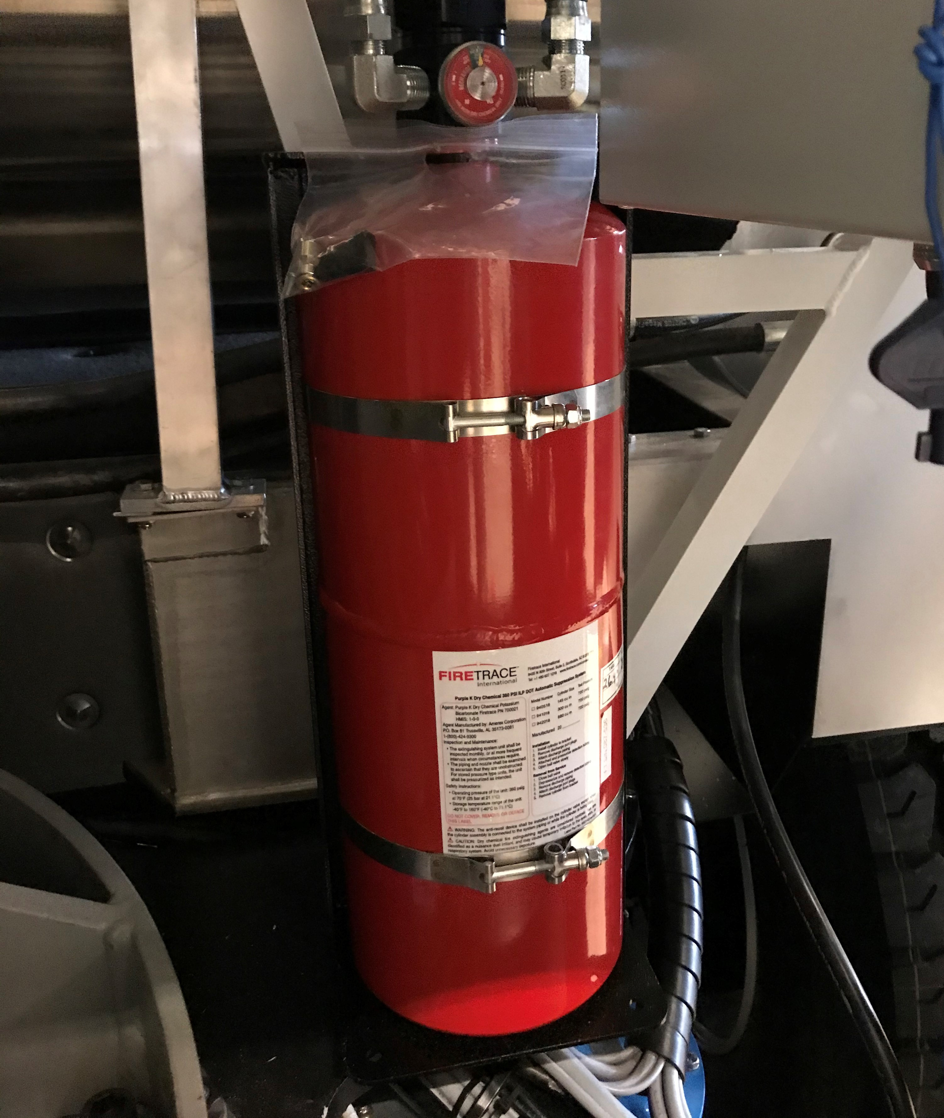 Firetrace International Cyclinder