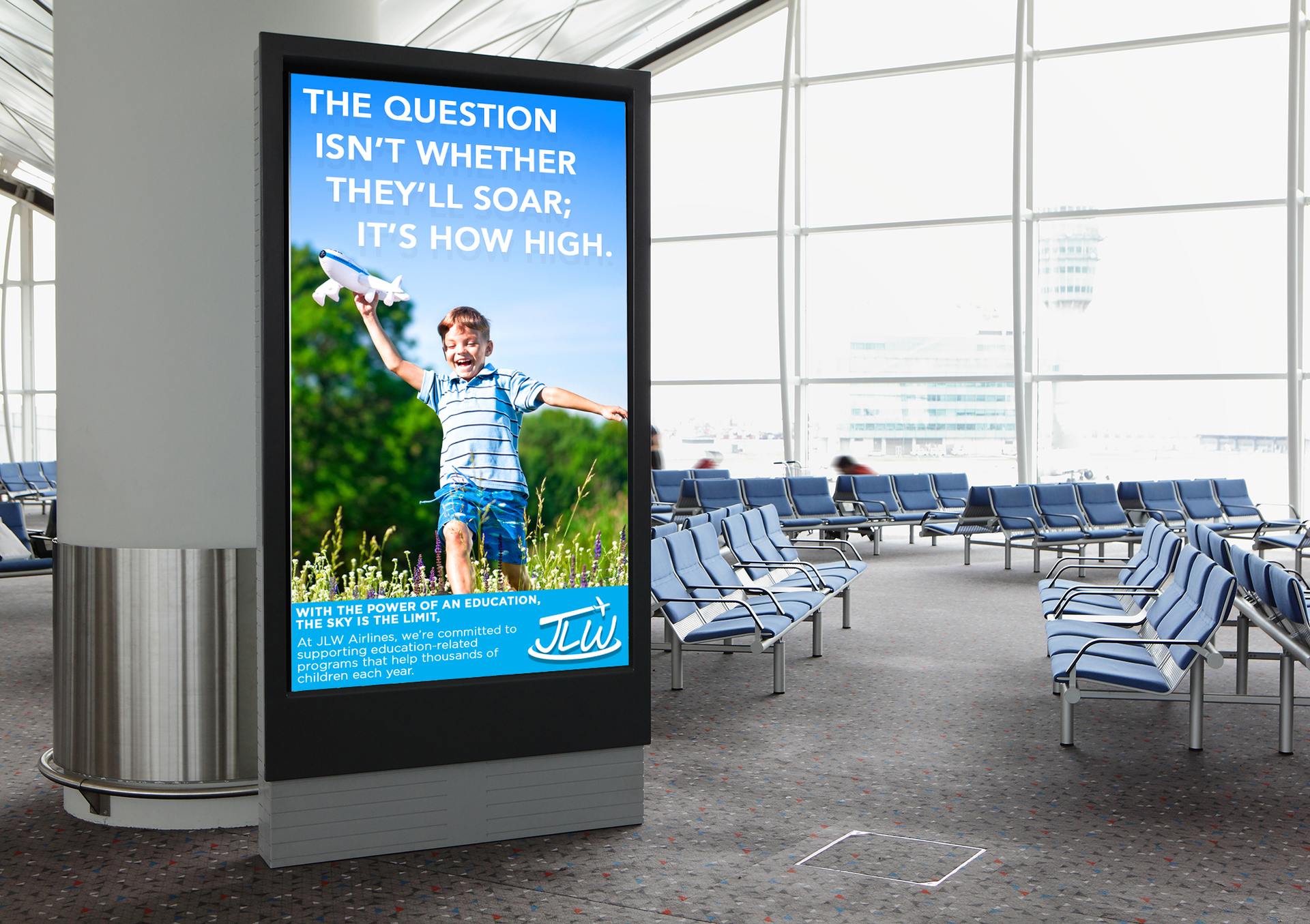 Digital signage already pervades most airports, guiding travelers to their gates, to shops where they can pick up last-minute souvenirs, and places where they can charge their phones.