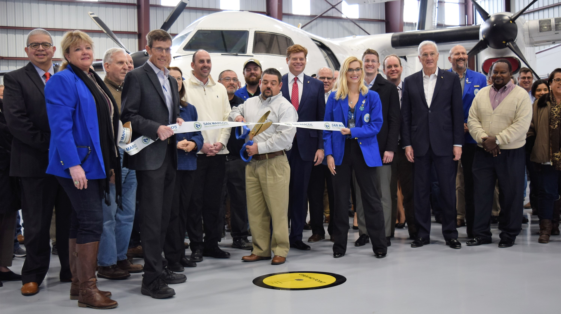 Berry Aviation Ribbon Cutting Photo 5e00d99e10a7c
