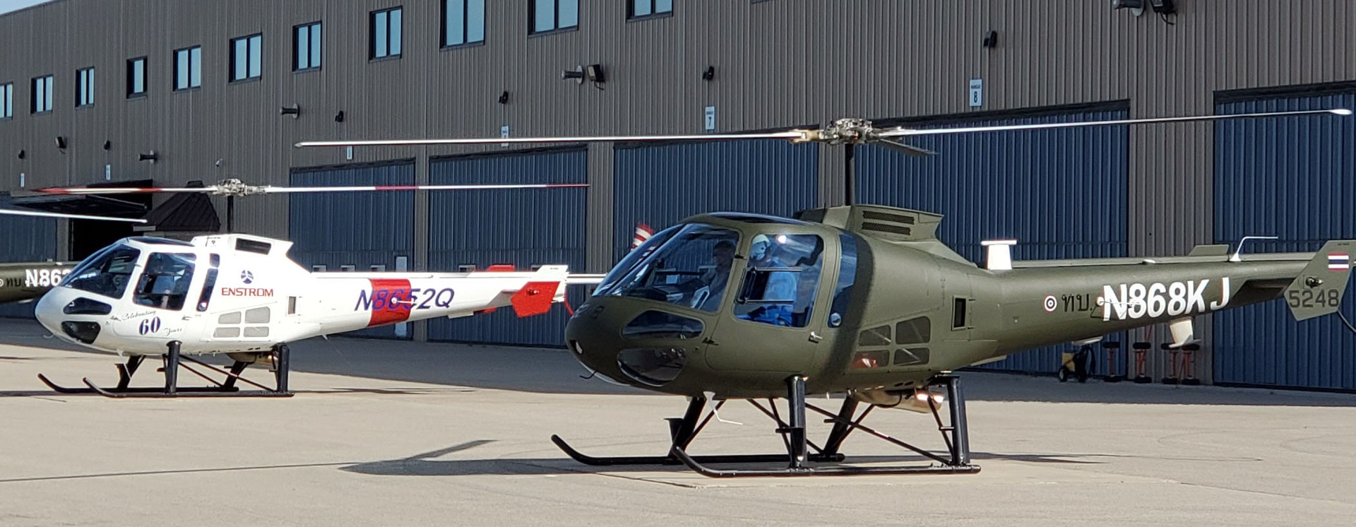 Enstrom 60 Yr Green Ship 5dfa40f646d4e