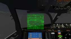 An example view from the Head-Up Display (HUD) Virtual-Reality (VR) training device. The HUD VR trainer enables pilots to become familiar with a Collins Aerospace HUD on approaches and landing in difficult conditions before entering a full flight simulator or flying the aircraft. An example view from the Head-Up Display (HUD) Virtual-Reality (VR) training device. The HUD VR trainer enables pilots to become familiar with a Collins Aerospace HUD on approaches and landing in difficult conditions before entering a full flight simulator or flying the aircraft.