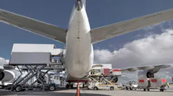 Aircraft On Tarmac Being Loaded 767x300 Aircraft On Tarmac Being Loaded 767x300