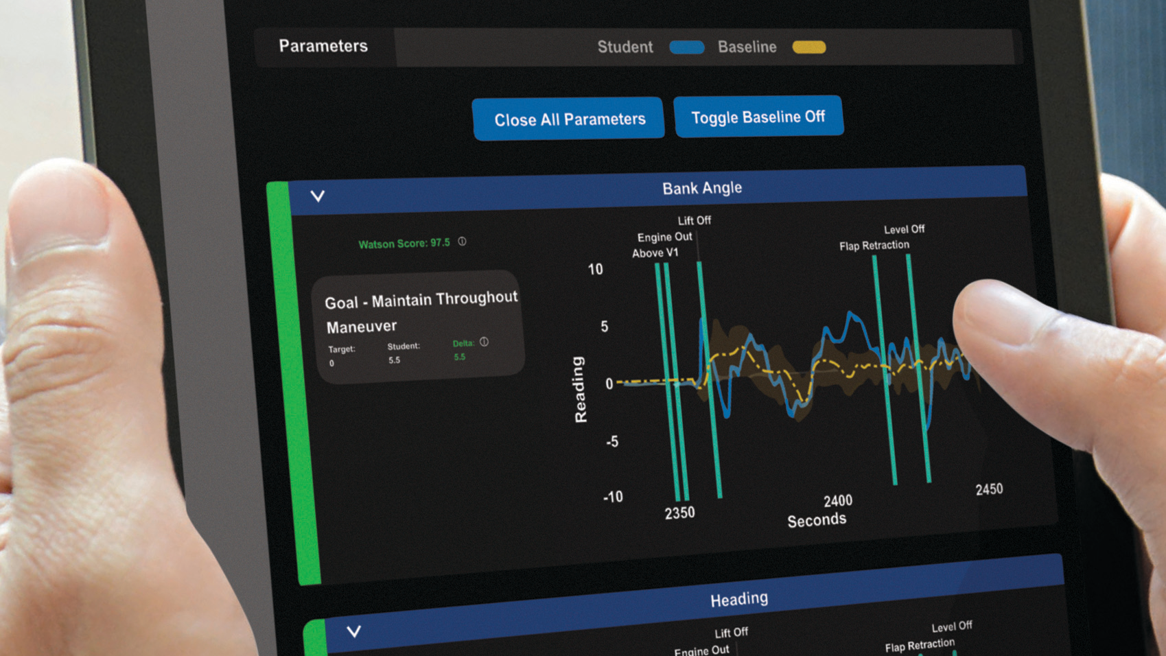 Flight Safety International Flight Smart Dashboard Example