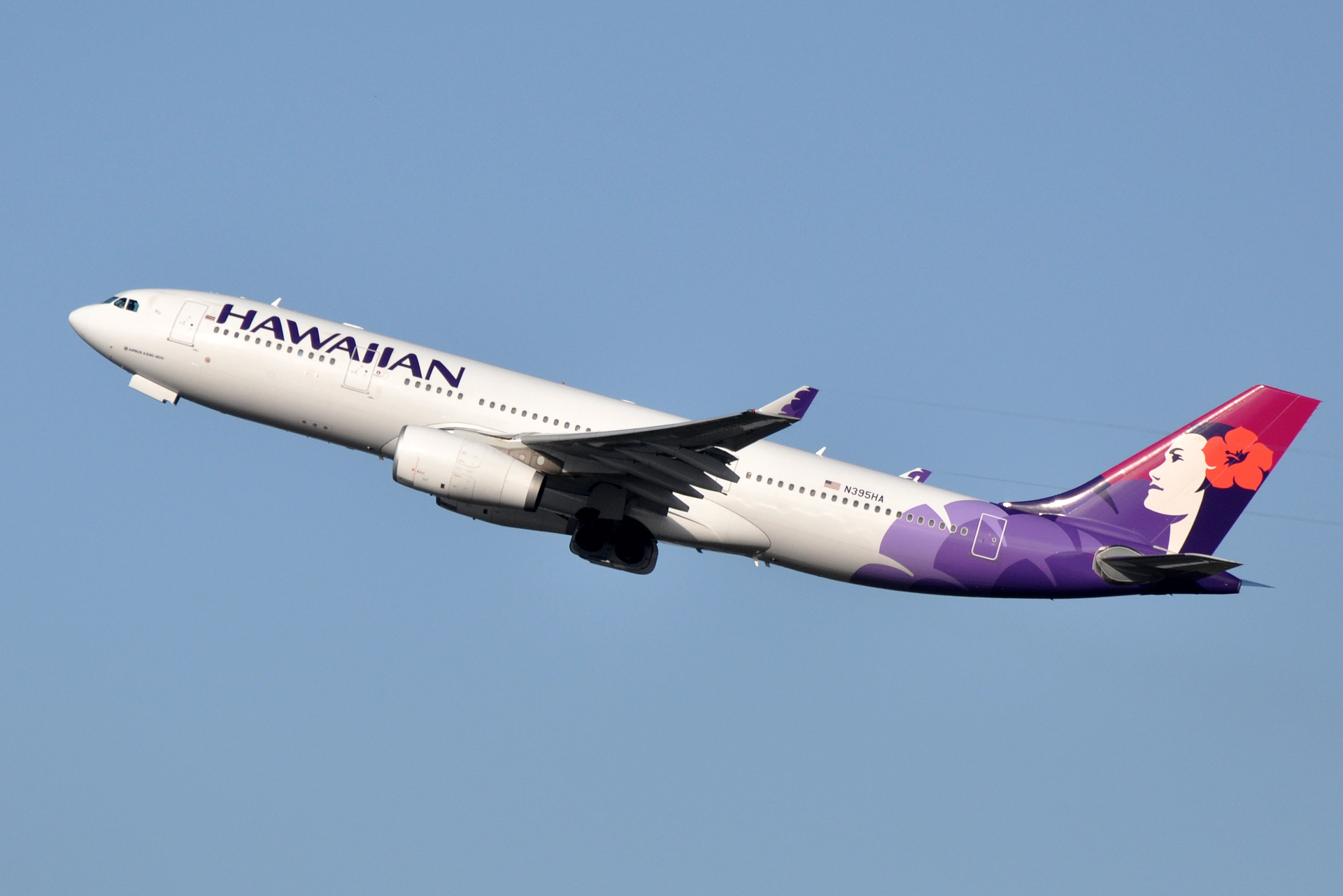 Hawaiian Airlines Airbus A330 243 N395 Ha Sea 19056912980 5f4e47fc663a5