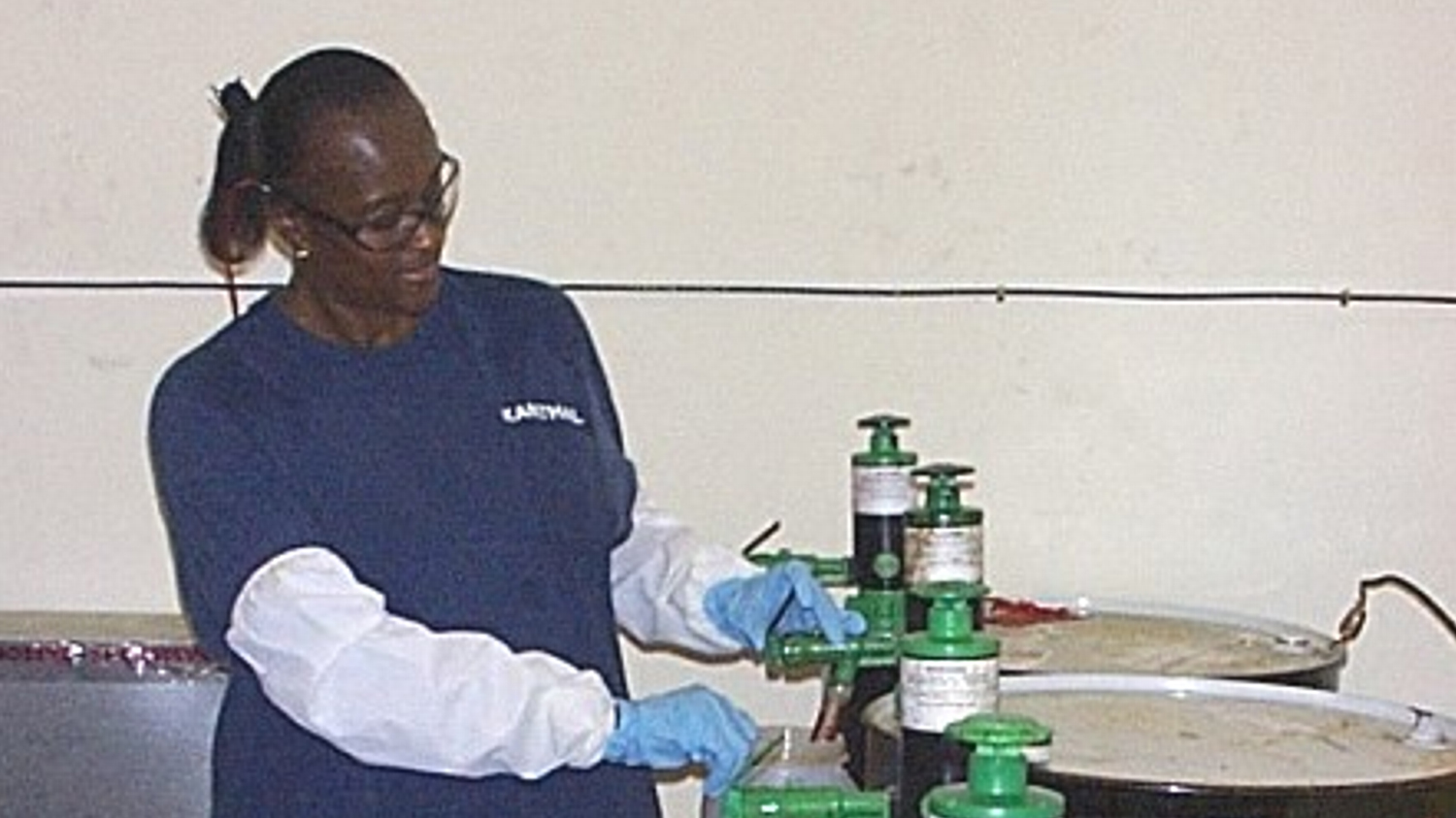 Goat Throat Woman With Drums High Res