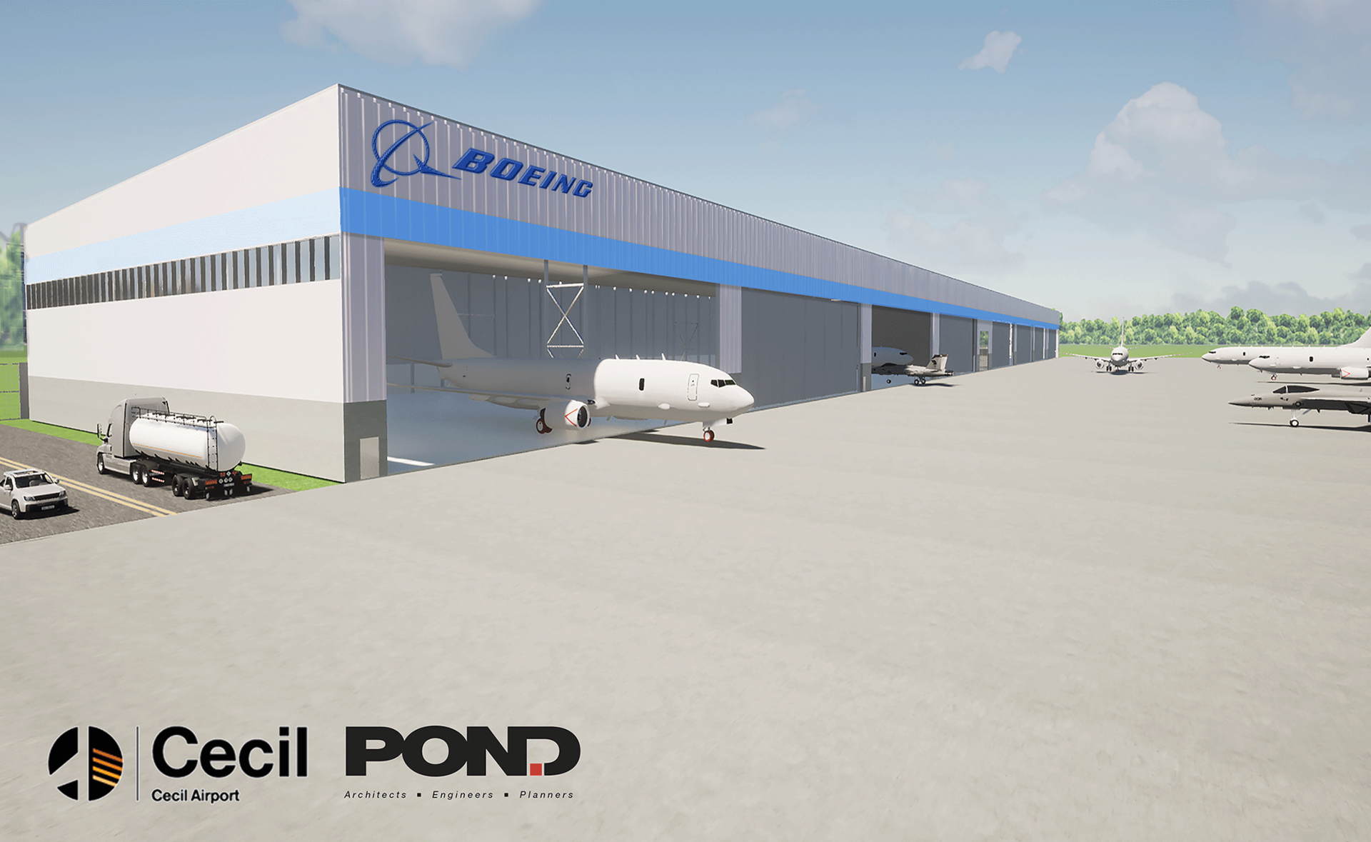 Cecil%20 Airport%20 Hangar%20 Render%20 %20 Pond
