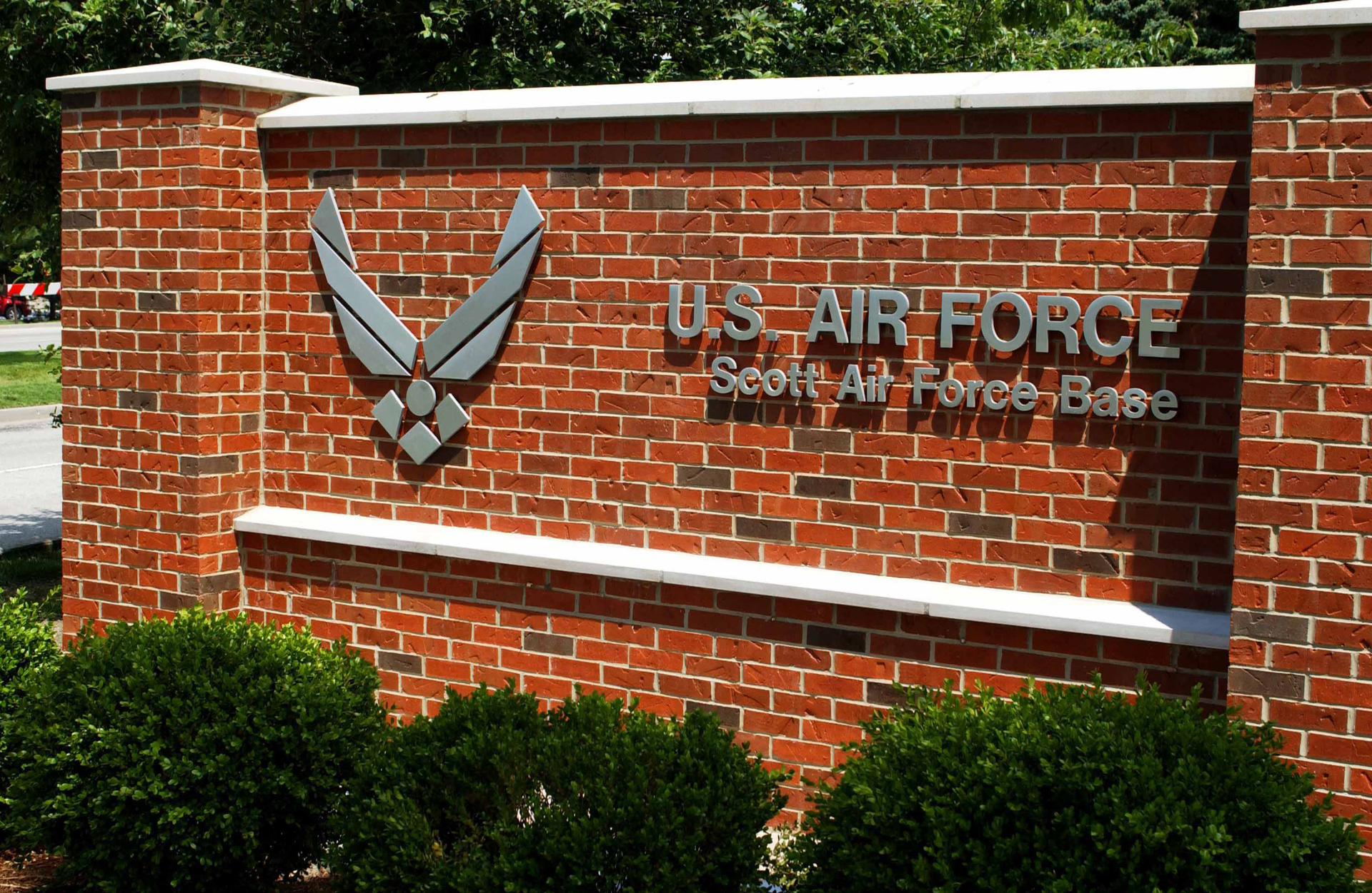Scott Afb Welcome Sign 60a45a6276586
