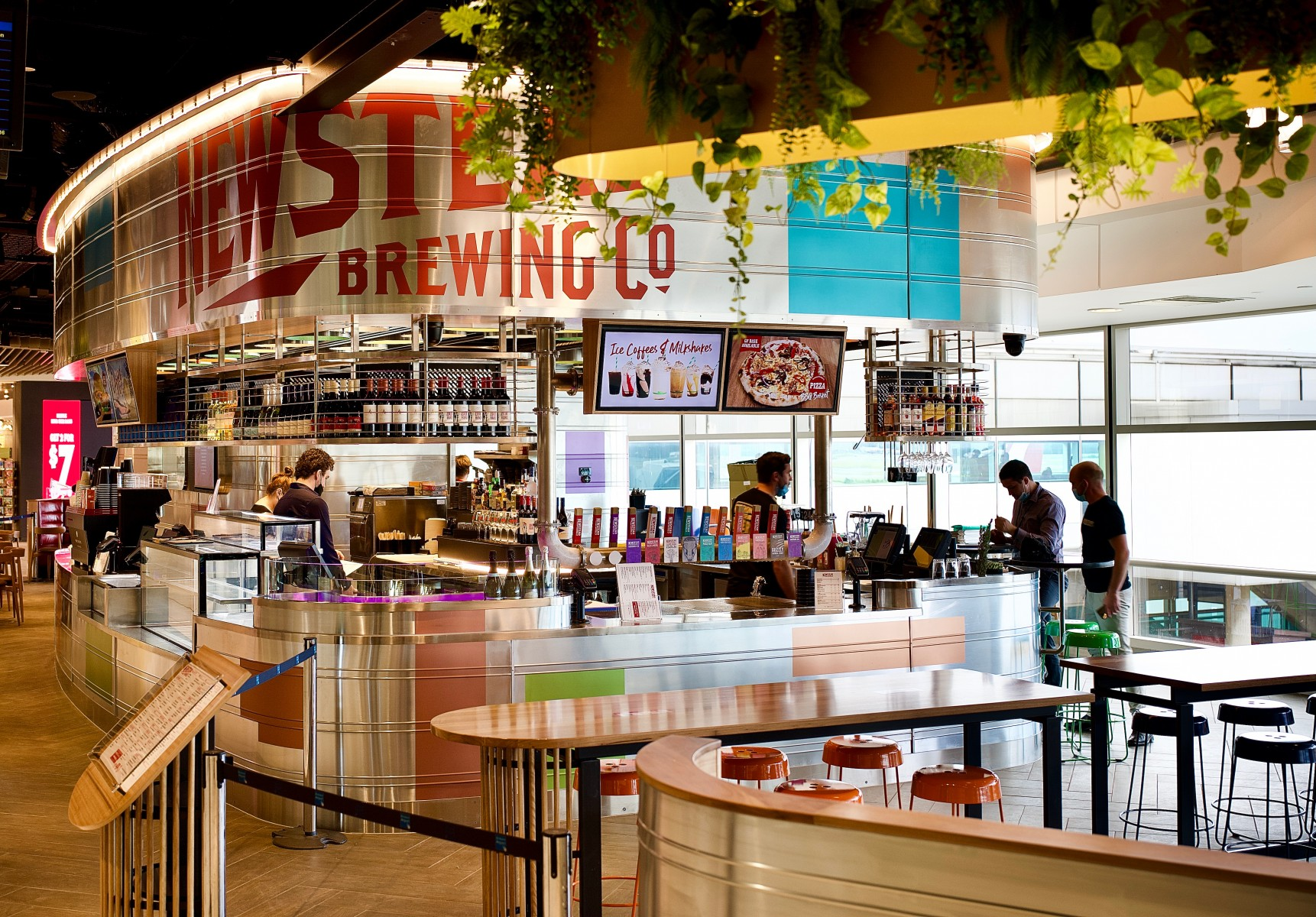 The 300sqm taproom is one of the iconic food and beverage spaces in the Domestic Terminal and is fully fitted with 12 taps, which will showcase the brewery&rsquo;s core range as well as limited release specials