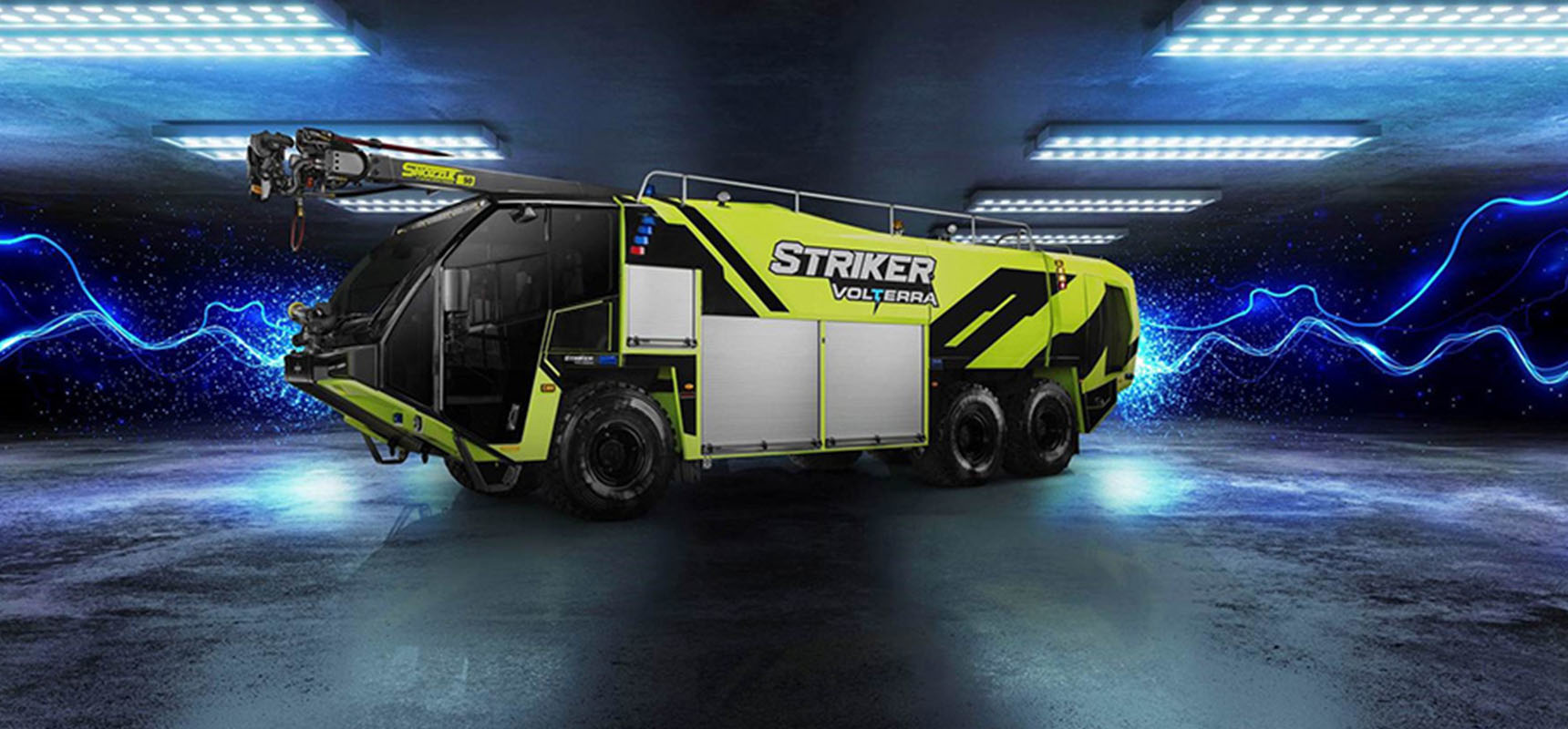 Available on the 4x4 and 6x6 chassis platforms, the Striker Volterra performance hybrid delivers unmatched chassis performance, advanced safety systems, innovative fire suppression technology, and unsurpassed reliability and durability.