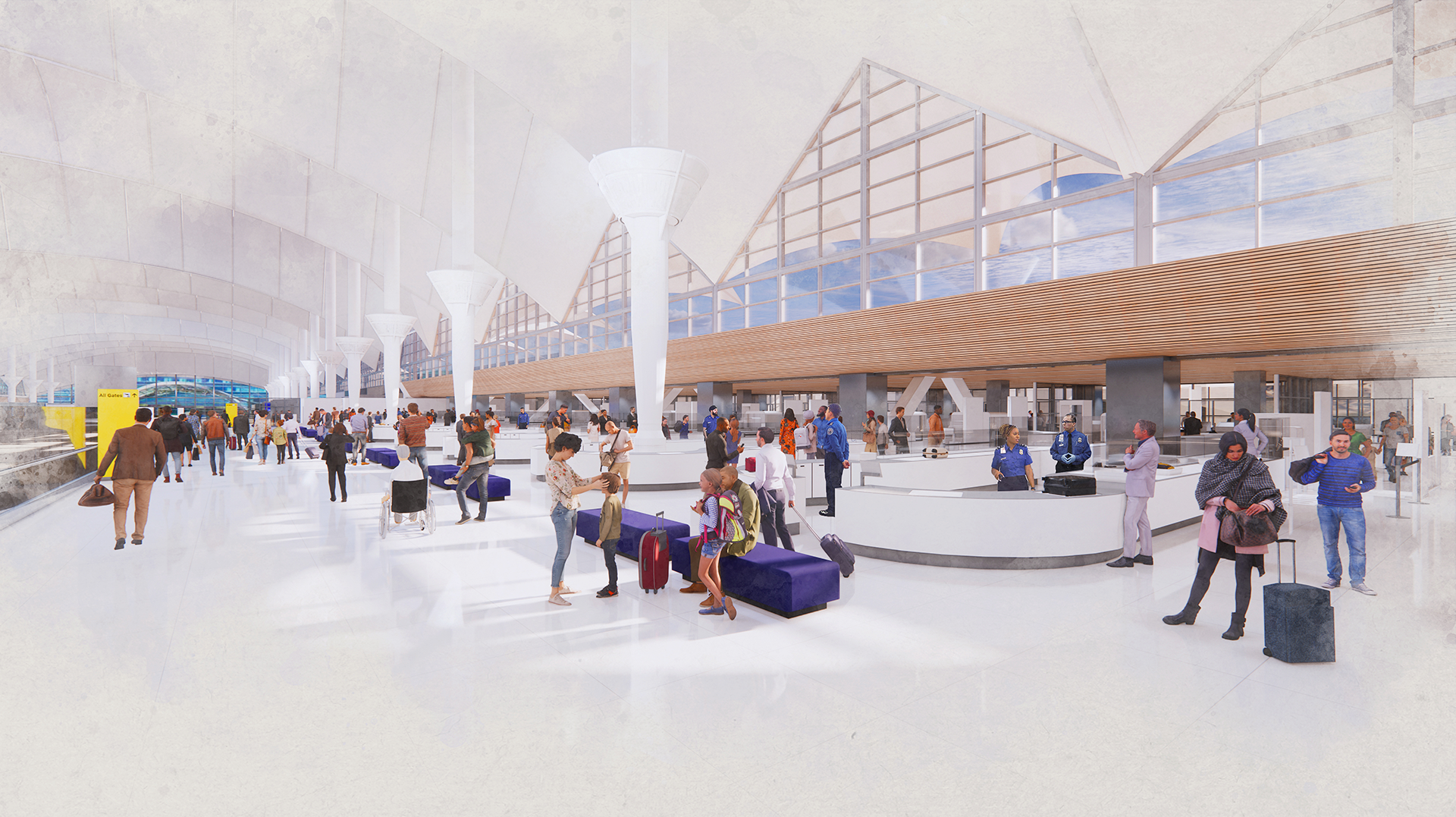Denver International Airport's Great Hall Project Phase 2