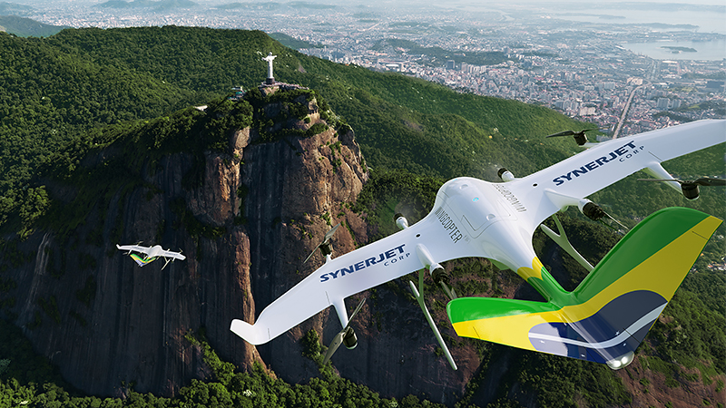 Wingcopter, a leading delivery drone manufacturer, and SYNERJET Corp announced the signing of a strategic partnership agreement.