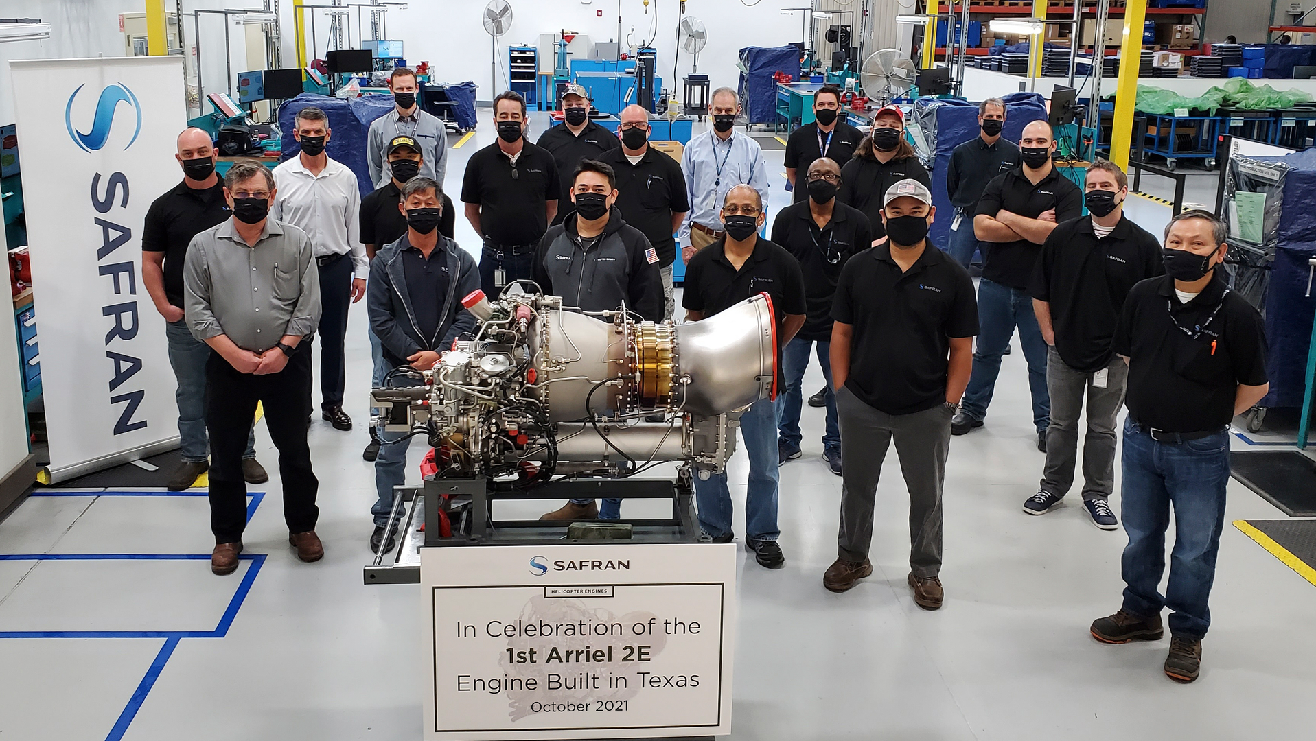 Safran Helicopter Engines has opened a second assembly line at their facility in Grand Prairie, Texas for the Arriel 2E engine. The first assembled and tested Arriel 2E engines have been delivered to Airbus. The Arriel 2E was until now produced in France,