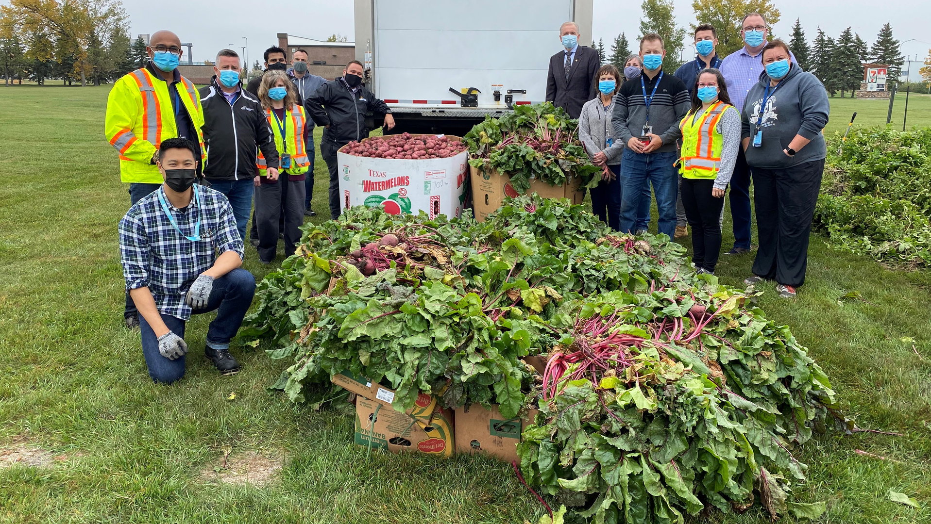 The Harvest Garden, located on the campus of Winnipeg Richardson International Airport, celebrated its 25th anniversary.