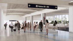 More than 164,000 square feet of space will be remodeled and 117,000 square feet of new walkways and concession space will be added to the airport terminal. More than 164,000 square feet of space will be remodeled and 117,000 square feet of new walkways and concession space will be added to the airport terminal.