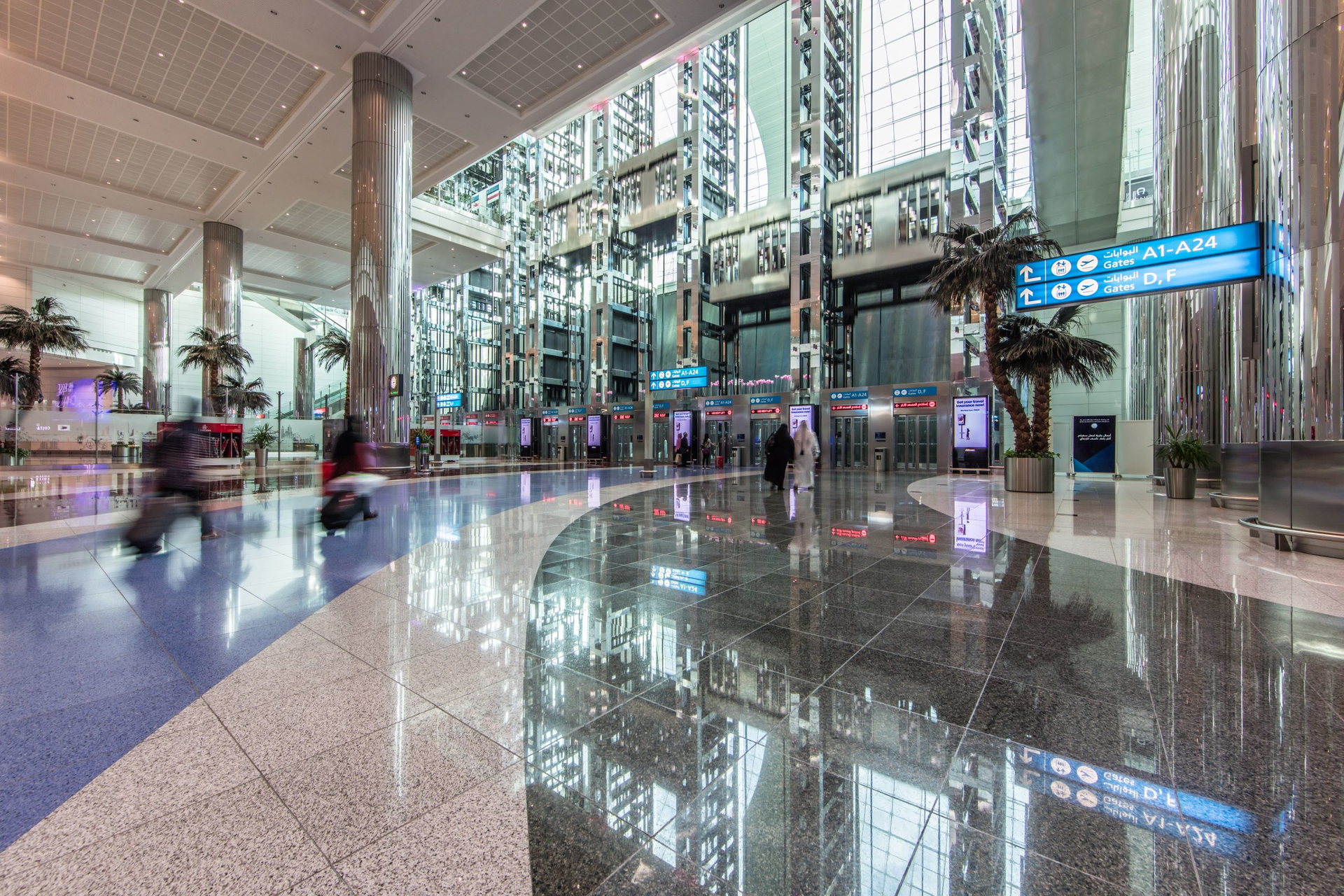 Following the opening of the final phase of Concourse A at Dubai International's (DXB) Terminal 3, the world's busiest international airport is 100% operational with all terminals, concourses, lounges, restaurants, and retail outlets now open.