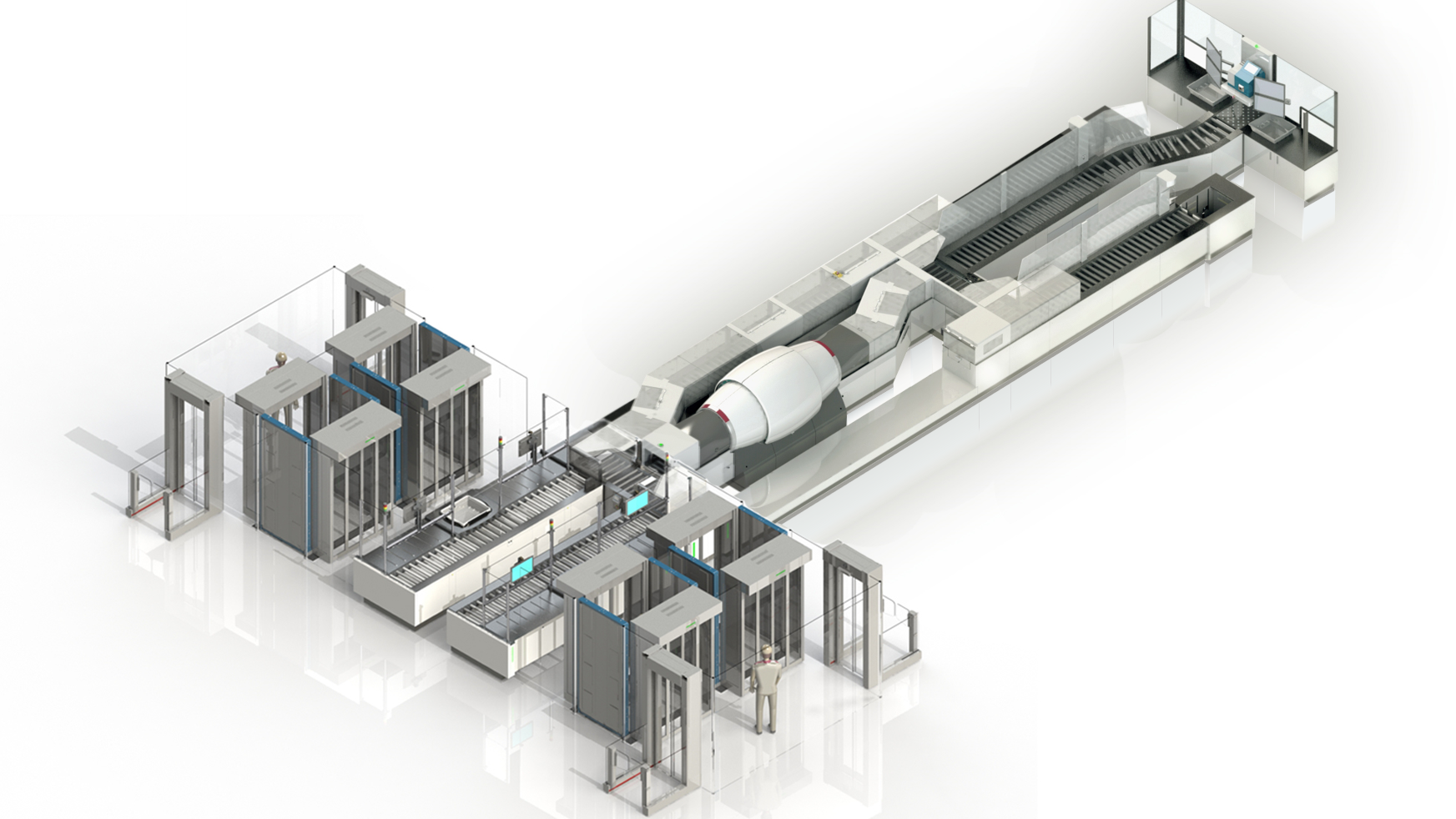 Vanderlande&rsquo;s concept for a self-screening passenger security checkpoint solution for airports has been selected by the US Department of Homeland Security (DHS) for further design, development and operational testing.