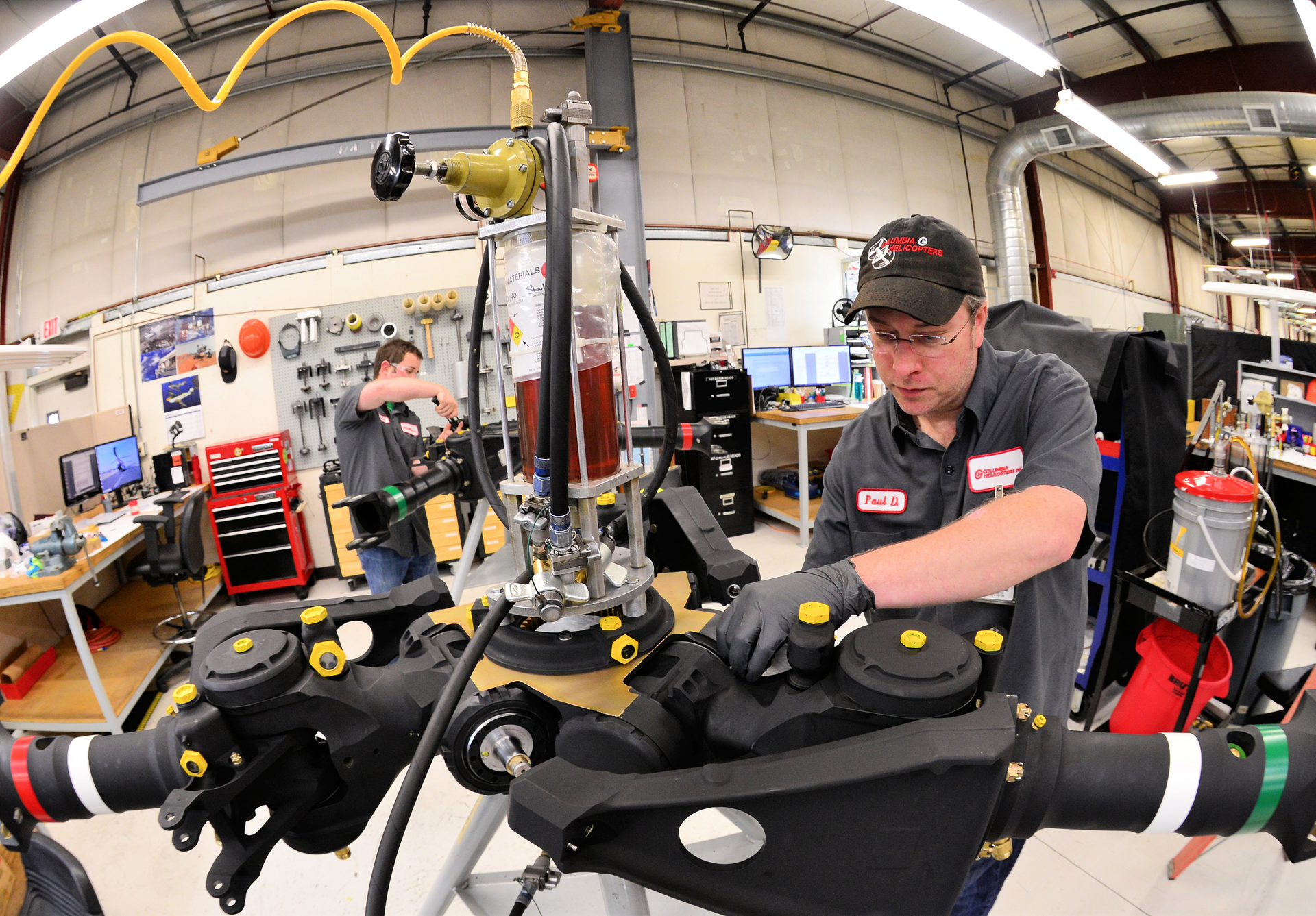 Columbia Helicopters has experience supporting aircraft in high operational tempo situations.