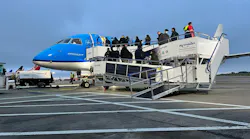 Solar power is an option for all five of Aviramp's boarding bridge and ramp models. Solar power is an option for all five of Aviramp's boarding bridge and ramp models.
