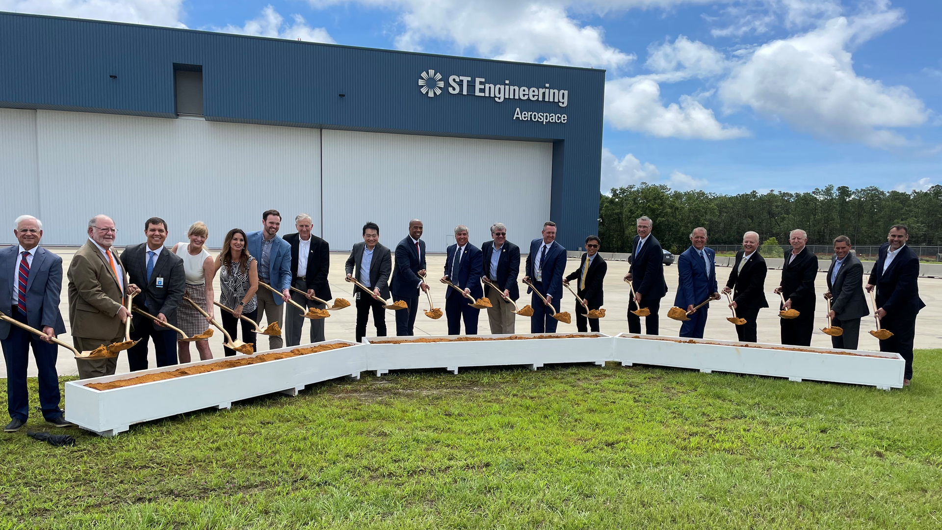 Groundbreaking of the MRO complex in Pensacola which is estimated to be completed by end 2024.