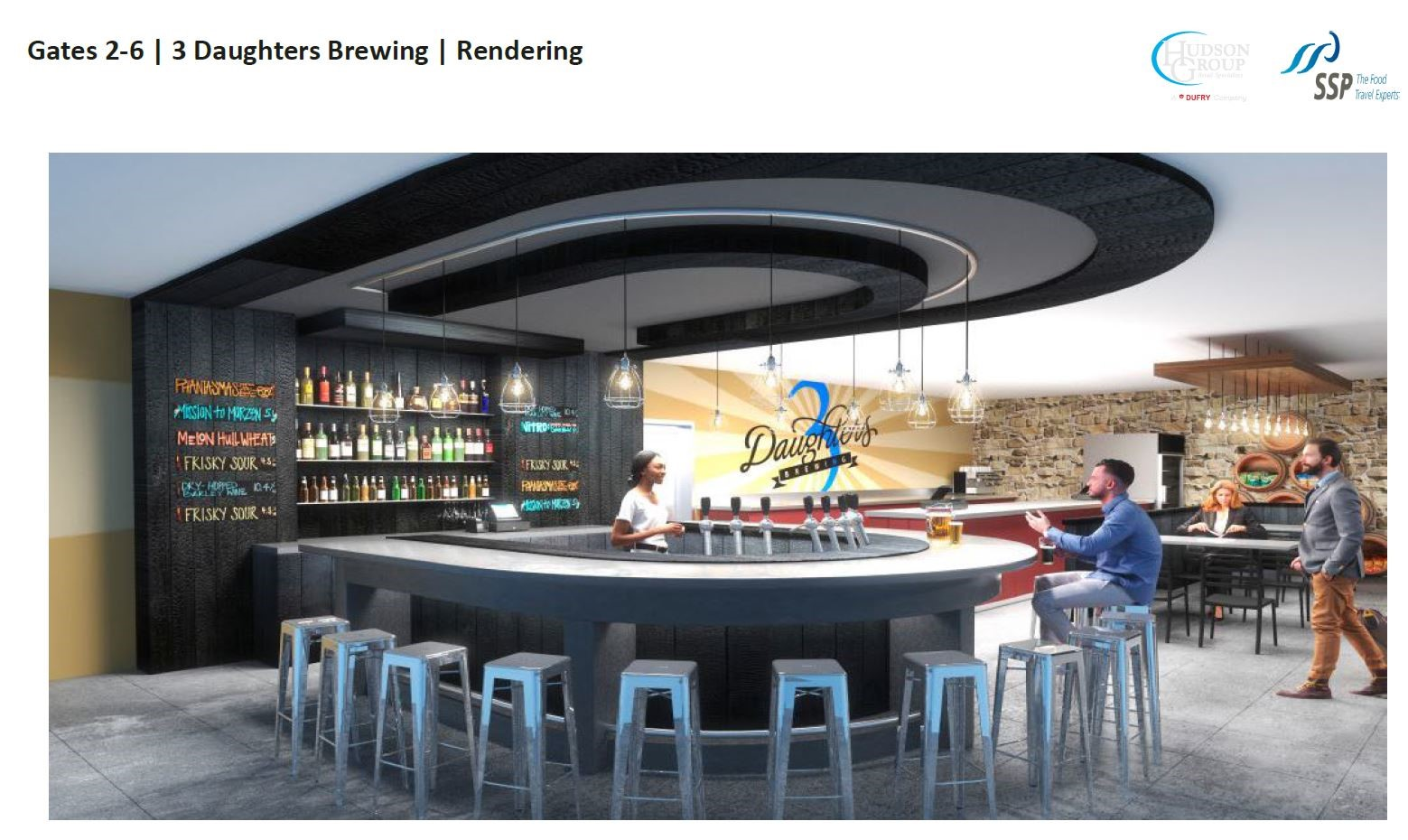 Local favorite 3 Daughters Brewing will open June 2nd at St. Pete-Clearwater International Airport for departing travelers in Gates 2-6 post-security passenger area.