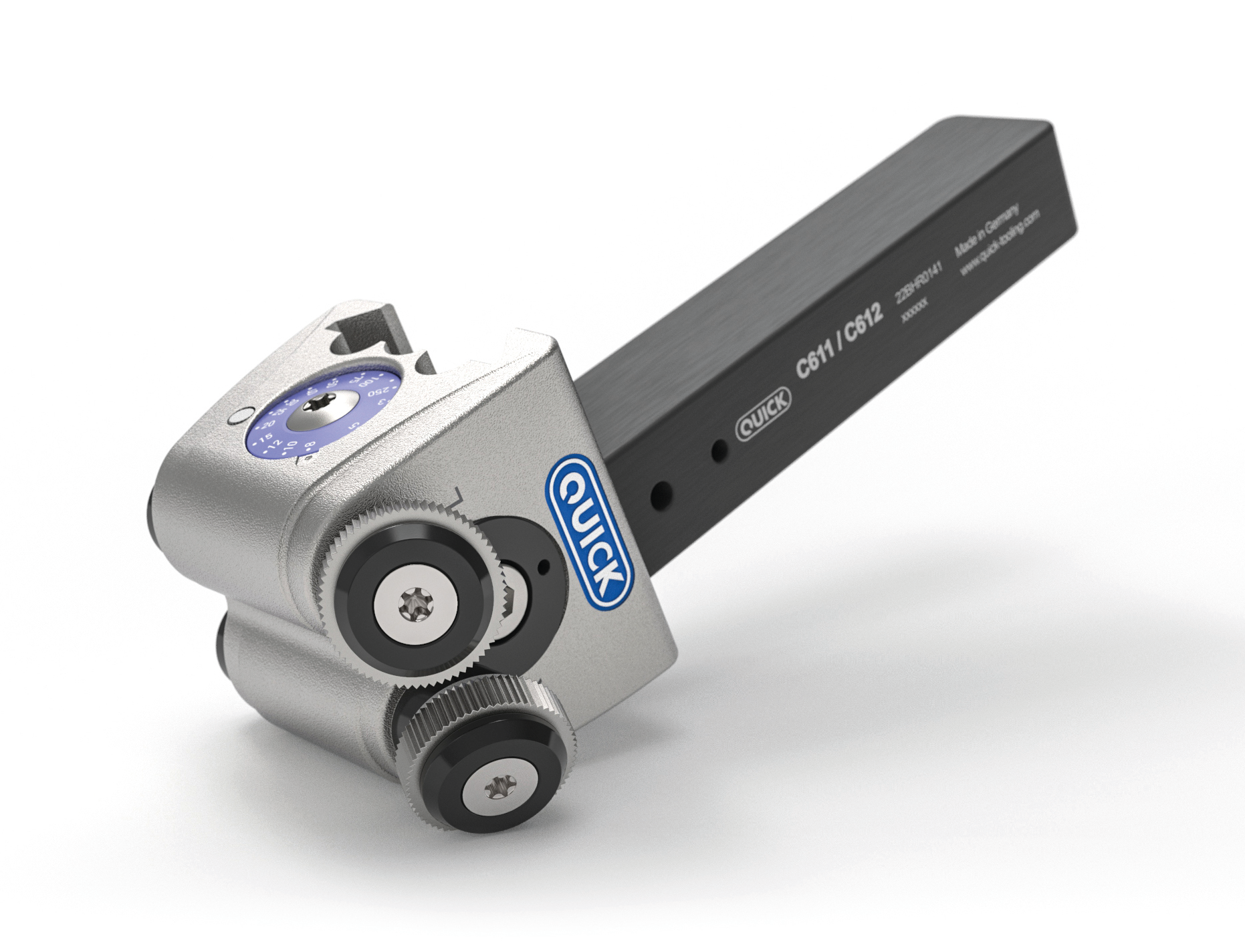 Platinum Tooling is now the North American importer of the QUICK knurling and marking tools from Hommel & Keller.