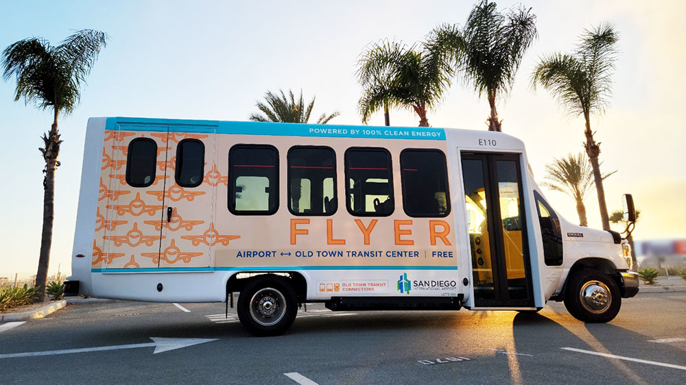 San Diego Flyer Shuttle 3