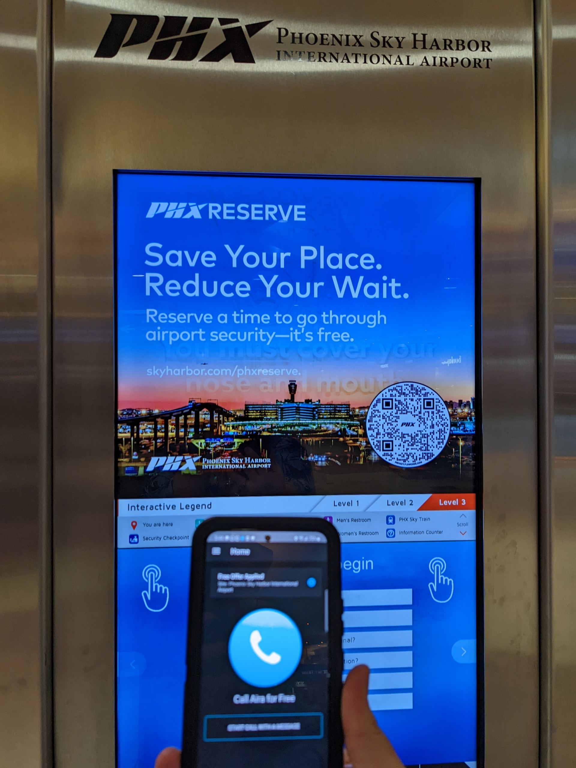 Phoenix Sky Harbor International Airport has added a new service to support customers who are blind or have low vision as they travel.