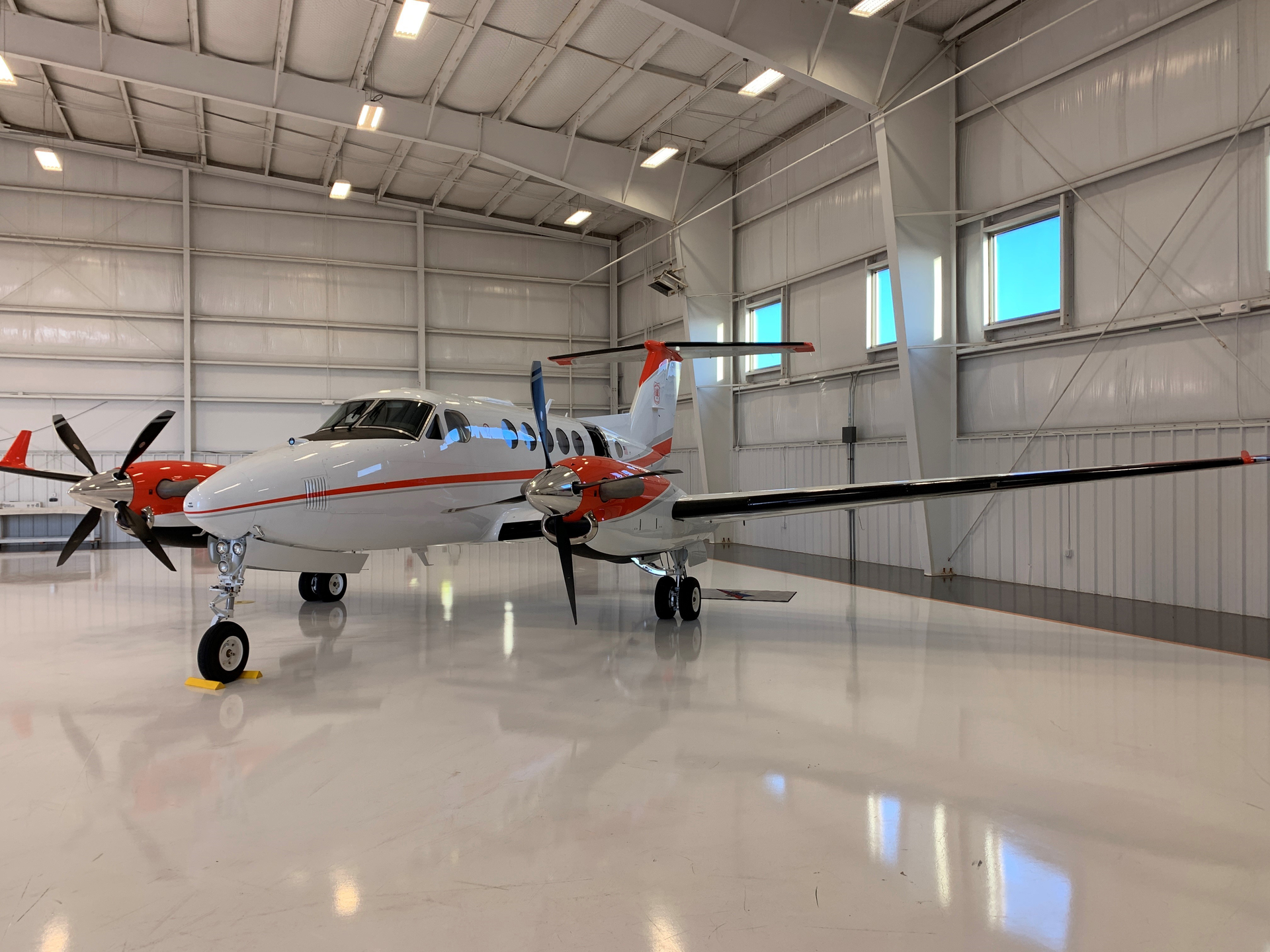 Beechcraft King Air 260 for the U.S. Forest Service Wildfire Mapping Mission