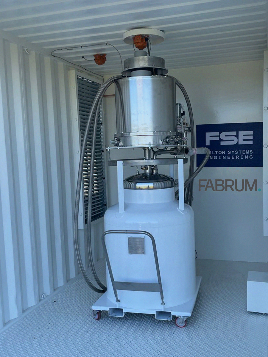 Liquid hydrogen unit