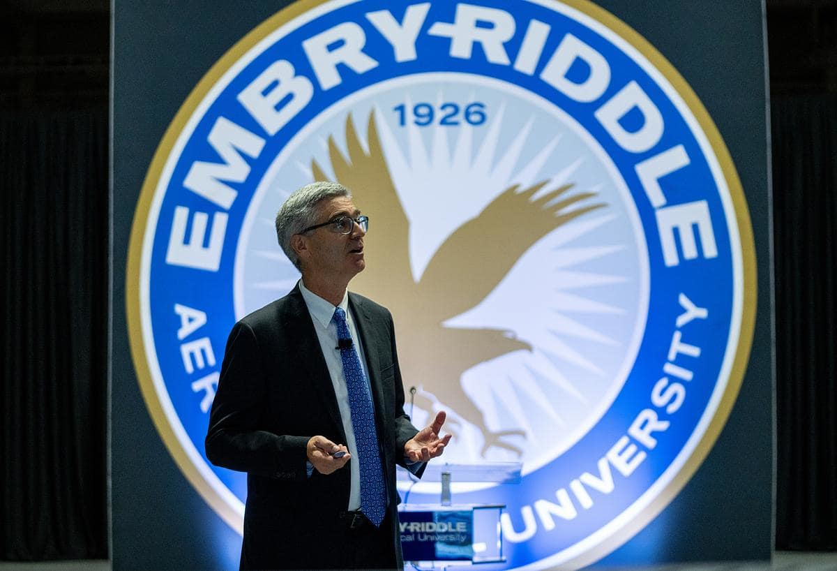 In his 2022 State of the University address, Embry-Riddle President P. Barry Butler, Ph.D., emphasized three overarching visions for the university&rsquo;s future.