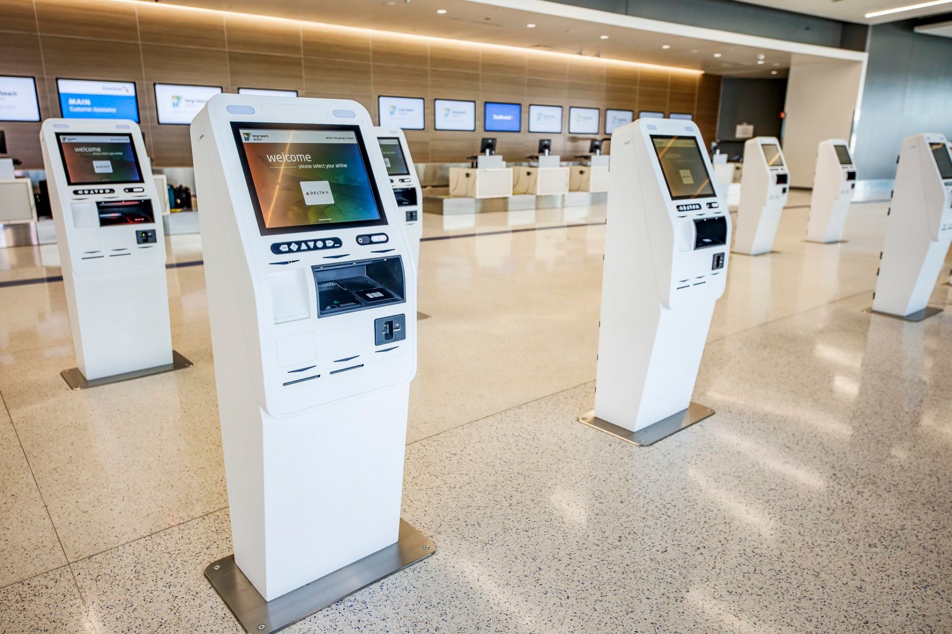 Interior of the new 16,700-square-foot Ticketing facility, which is anticipated to receive a Leadership in Energy and Environmental Design (LEED) Silver certification.