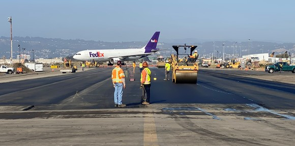 The rehabilitated taxiways Victor and Bravo will serve nearly all flight operations at Oakland for the next 10-15 years.
