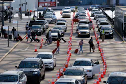 Traffic is seen at Hartsfield-Jackson airport in Atlanta on Friday, April 8, 2022. Traffic is seen at Hartsfield-Jackson airport in Atlanta on Friday, April 8, 2022.