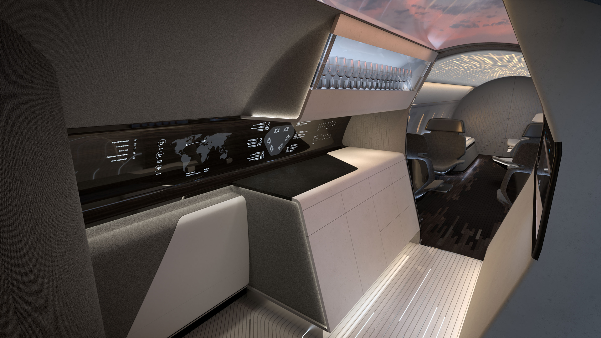 F/LIST Shapeshifter concept creates cabin space allowing designers to do more with less.