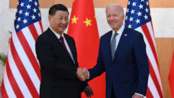 US President Joe Biden (right) and China's President Xi Jinping (left) shake hands as they meet on the sidelines of the G20 Summit in Nusa Dua on the Indonesian resort island of Bali on Nov. 14, 2022. US President Joe Biden (right) and China's President Xi Jinping (left) shake hands as they meet on the sidelines of the G20 Summit in Nusa Dua on the Indonesian resort island of Bali on Nov. 14, 2022.