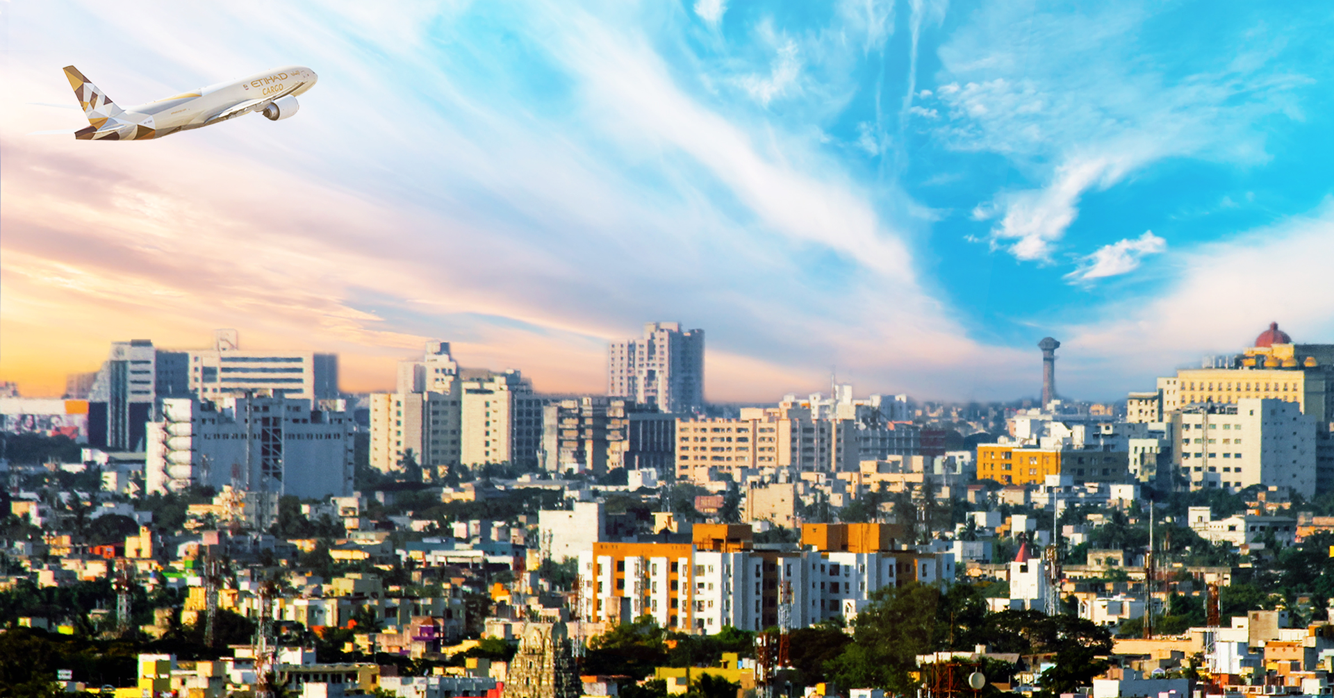 Etihad Cargo Shanghai Chennai