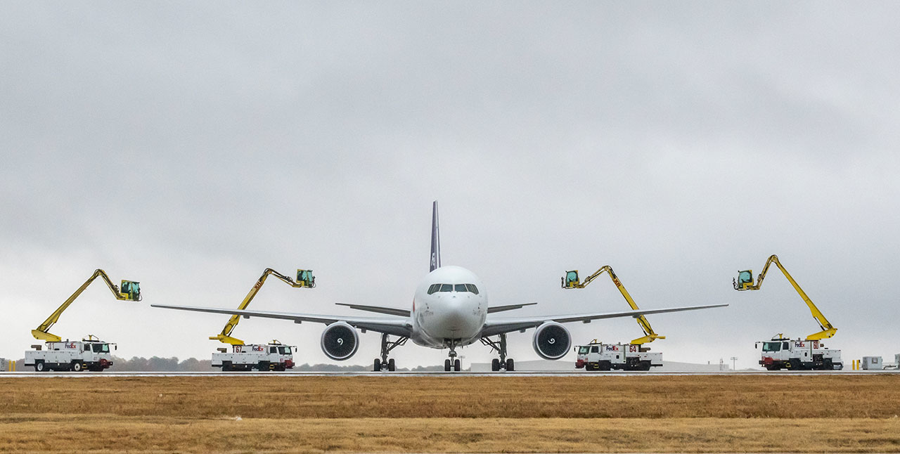 Consolidated Deicing Facility (CDF) Grand Opening