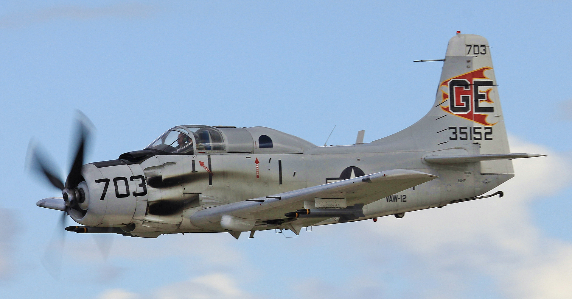 A 1 Skyraider Osh2022 By Al Sauer
