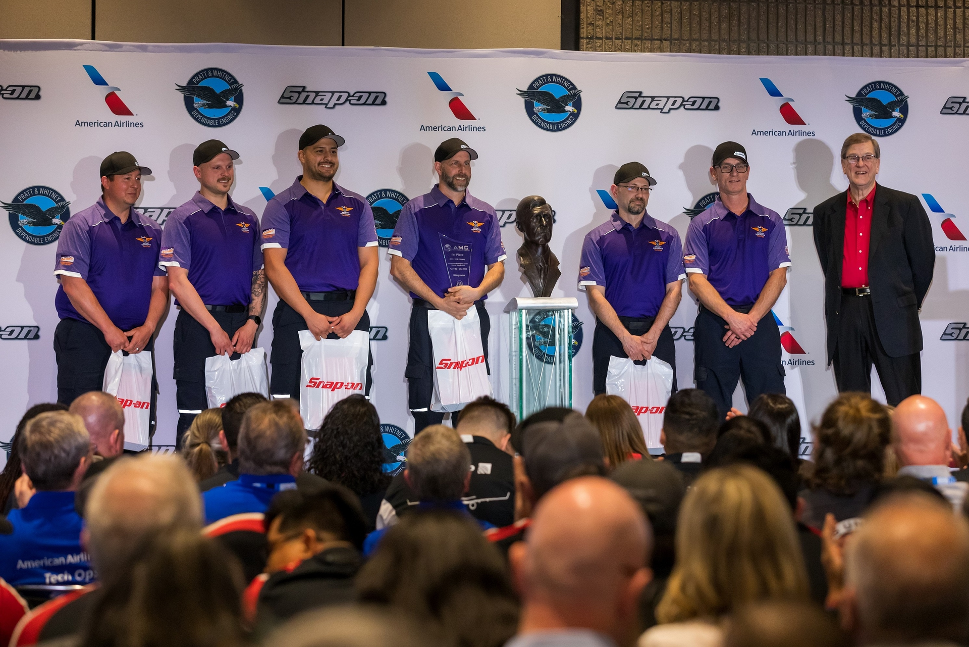 Photo identification (left to right): Jesse Denson, Tony Digiannantoni, Oscar Romo, Rob Shrum, Darin Campbell, Brian Davidson.