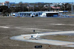 A small banner-tow plane crashed at North Perry Airport Thursday afternoon, officials confirmed, just over a week after another banner plane crashed after departing the airport. A small banner-tow plane crashed at North Perry Airport Thursday afternoon, officials confirmed, just over a week after another banner plane crashed after departing the airport.