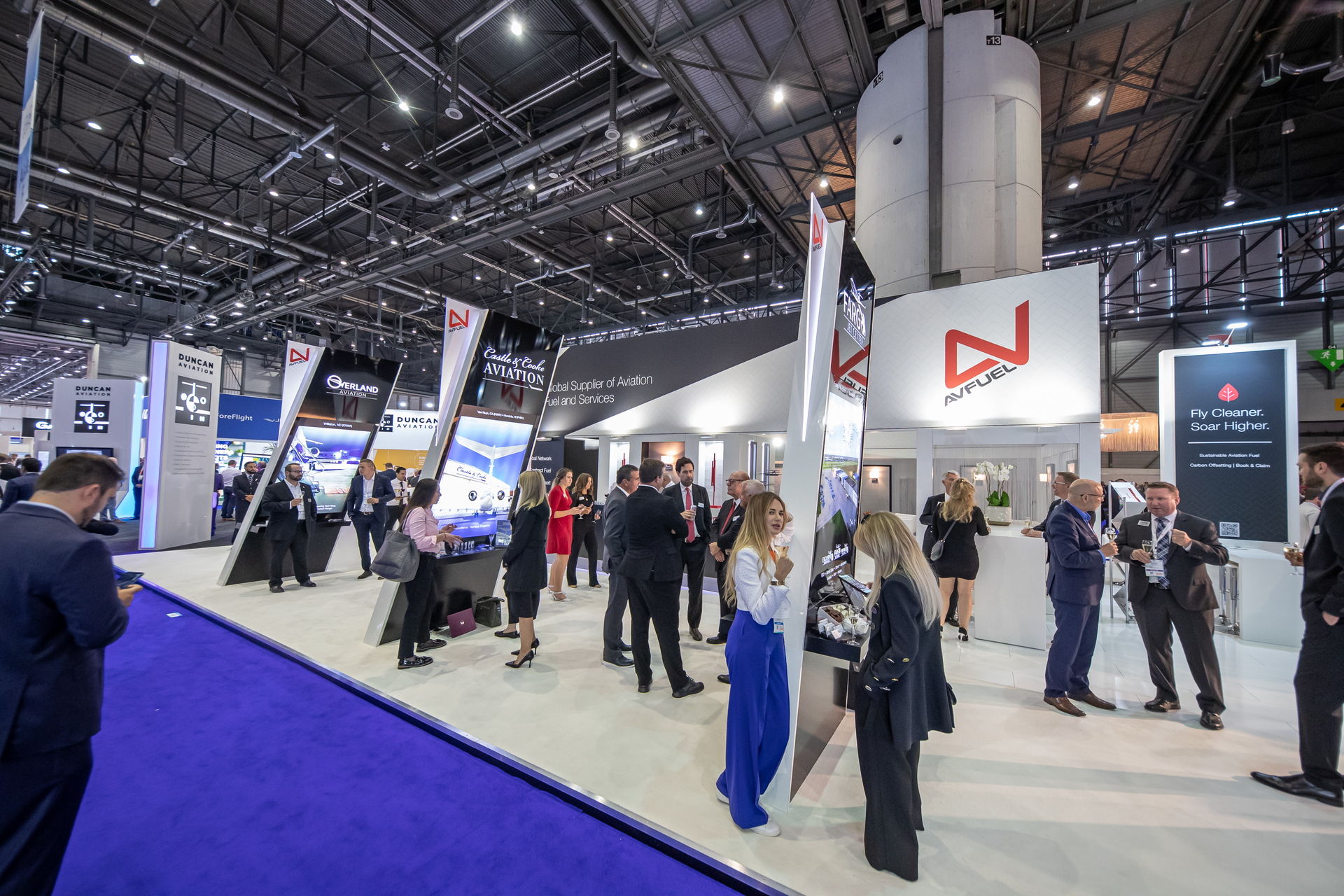 Photo To Accompany Avfuel Celebrates Ebace, Anniversary