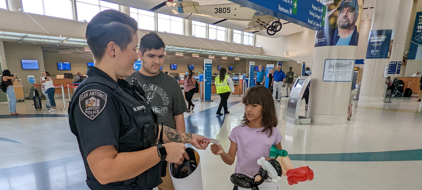 SAAPD Officer Michaela Brewer
