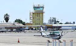 The tower at Fresno Chandler Executive Airport, is seen Tuesday, May 30, 2023 in Fresno. Fresno Unified School District is launching a new aviation academy at Chandler in either 2025 or 2026. The tower at Fresno Chandler Executive Airport, is seen Tuesday, May 30, 2023 in Fresno. Fresno Unified School District is launching a new aviation academy at Chandler in either 2025 or 2026.