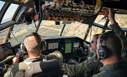 Aircrew test out a C-130H Hercules new digital displays for the first time Aug. 2, 2023, on a flight to Eglin Air Force Base, Fla. The major upgrade, called Avionics Modernization Program Increment 2, is a significant improvement to the almost 60-year-old aircraft’s avionics and navigation systems. Aircrew test out a C-130H Hercules new digital displays for the first time Aug. 2, 2023, on a flight to Eglin Air Force Base, Fla. The major upgrade, called Avionics Modernization Program Increment 2, is a significant improvement to the almost 60-year-old aircraft’s avionics and navigation systems.