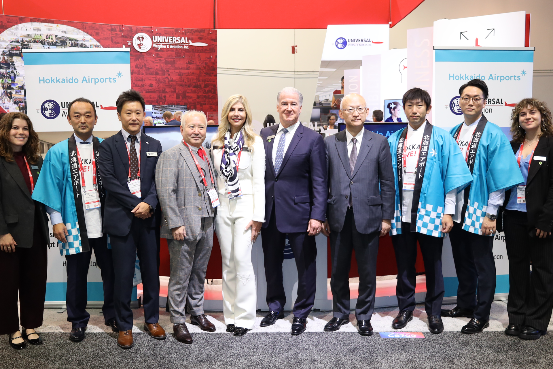 Universal Aviation and representatives from Japan&rsquo;s Hokkaido Airport signed an agreement at NBAA 2023 for Universal Aviation to co-operate a new business jet terminal at New Chitose Airport (CTS/RJCC) opening on 8 December 2023.