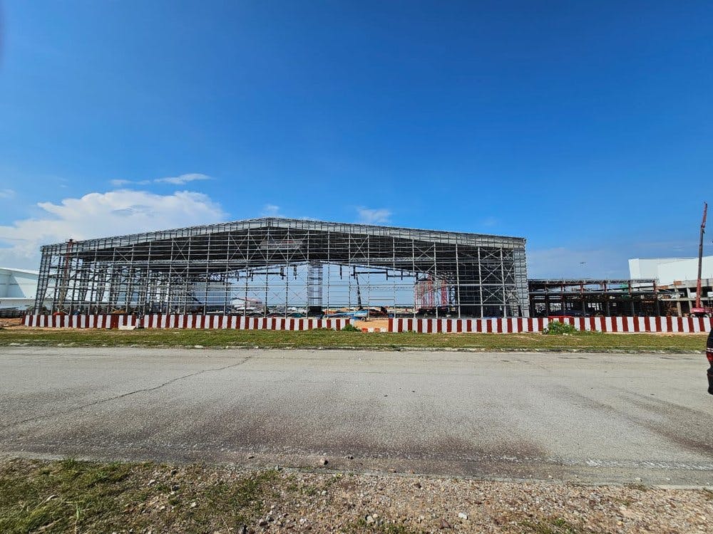 ADE&rsquo;s new 14-line state-of-the-art hangar in KLIA Aeropolis is set to complete construction by 1H 2024.