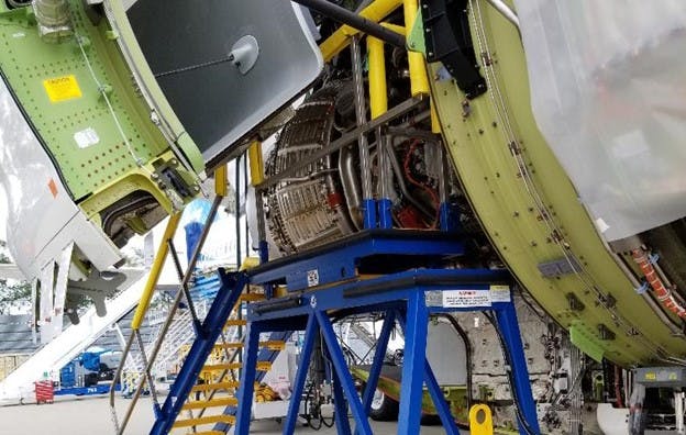 DF071563-01 Side Scroll Stand (For C-Duct Engine Core Areas)