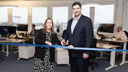Anna Montanuy, SD Regional Director Europe and Dave Falberg, SD Vice President International, officially open the new Basel office. Anna Montanuy, SD Regional Director Europe and Dave Falberg, SD Vice President International, officially open the new Basel office.